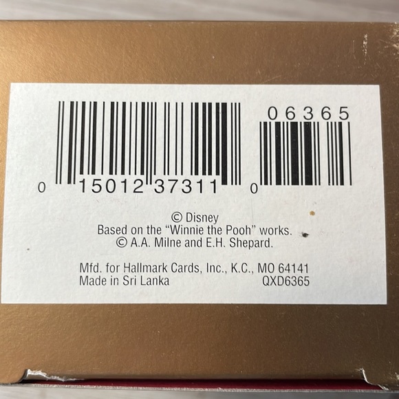 1997 HALLMARK Keepsake Disney Winnie the Pooh Collection Christmas Ornament - Picture 5 of 9